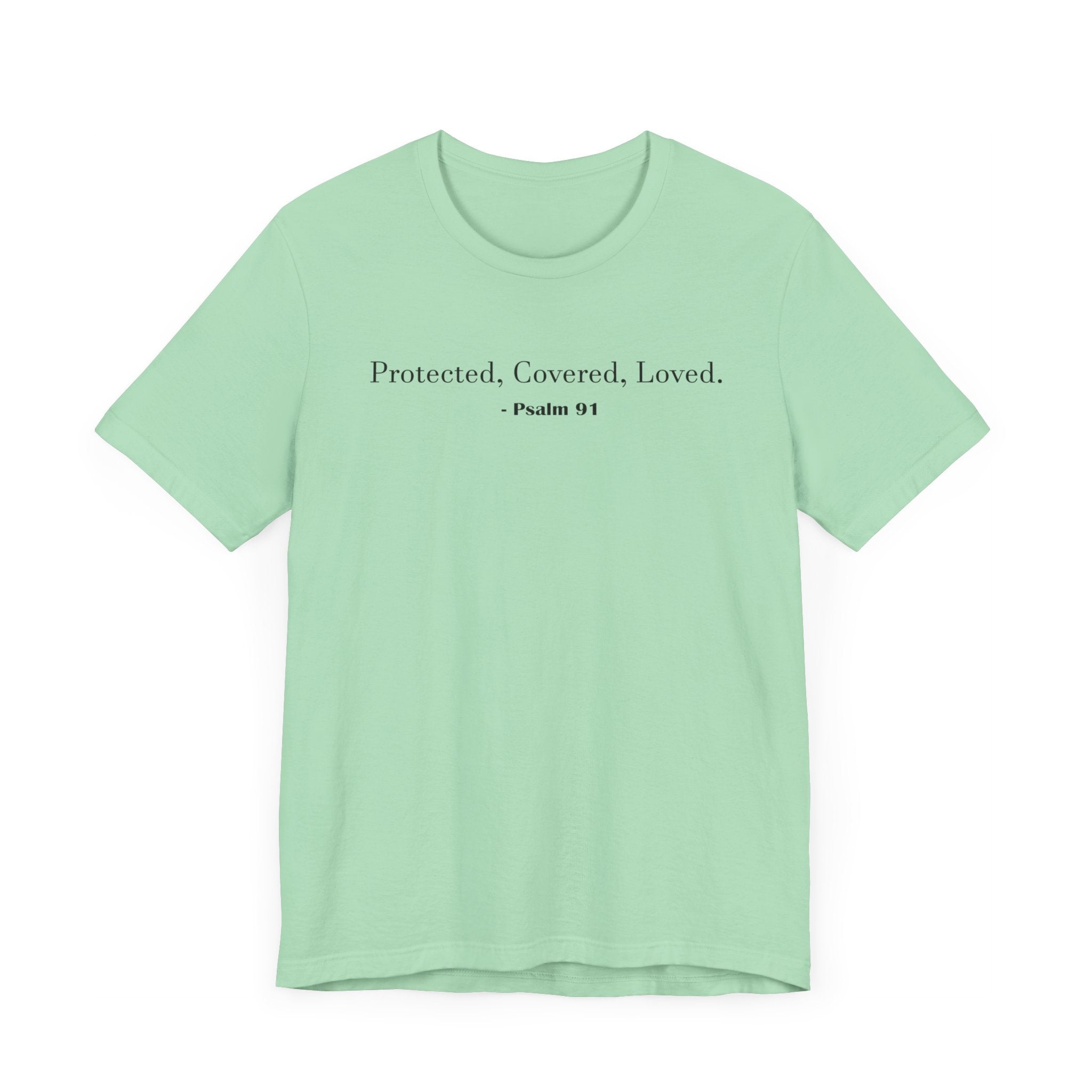 Psalm 91 Short-Sleeve T-Shirt In Different Color options