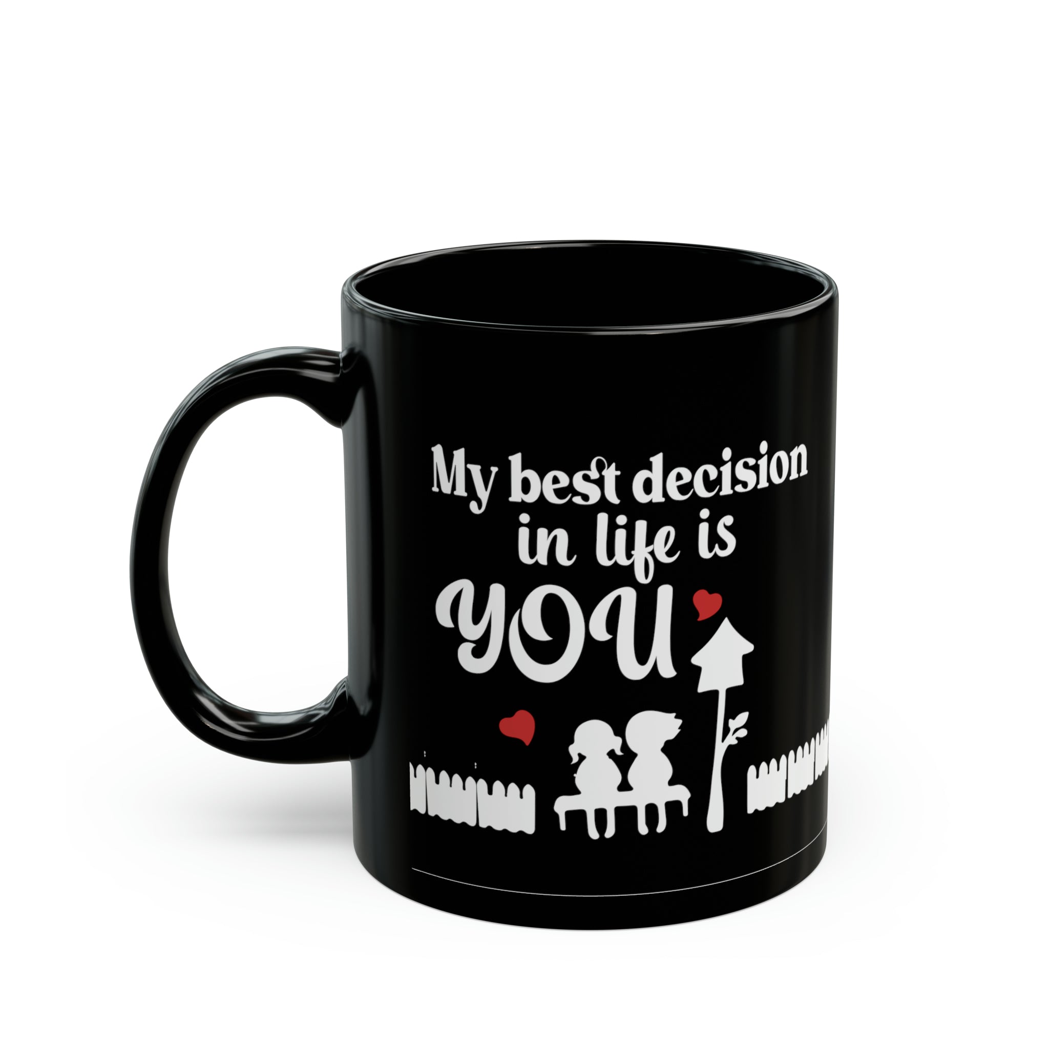 It’s All About You Black Mug For Couples - Your Faithful Treasure