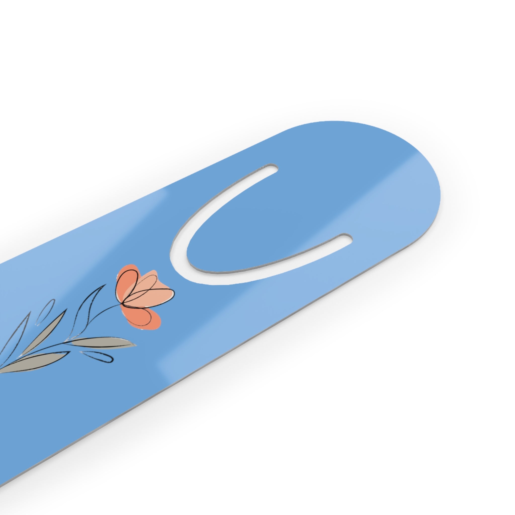 Blissfully Sky Blue & Black Worthy Bookmark