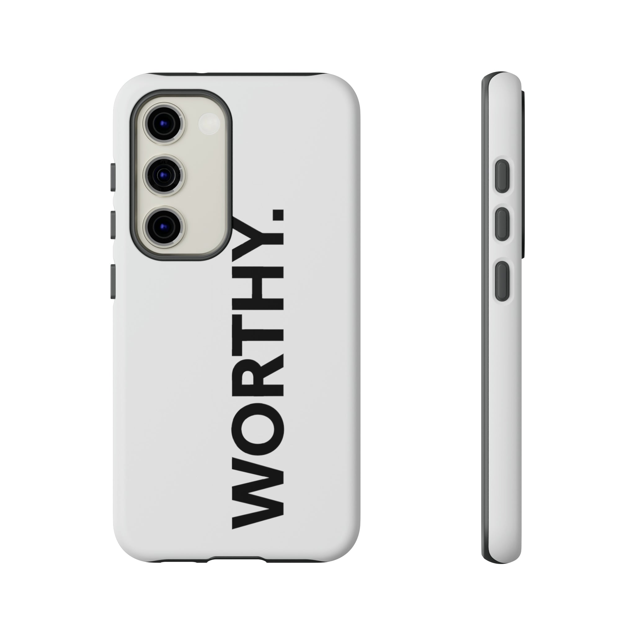 Pure White Phone Case For All - Your Faithful Treasure