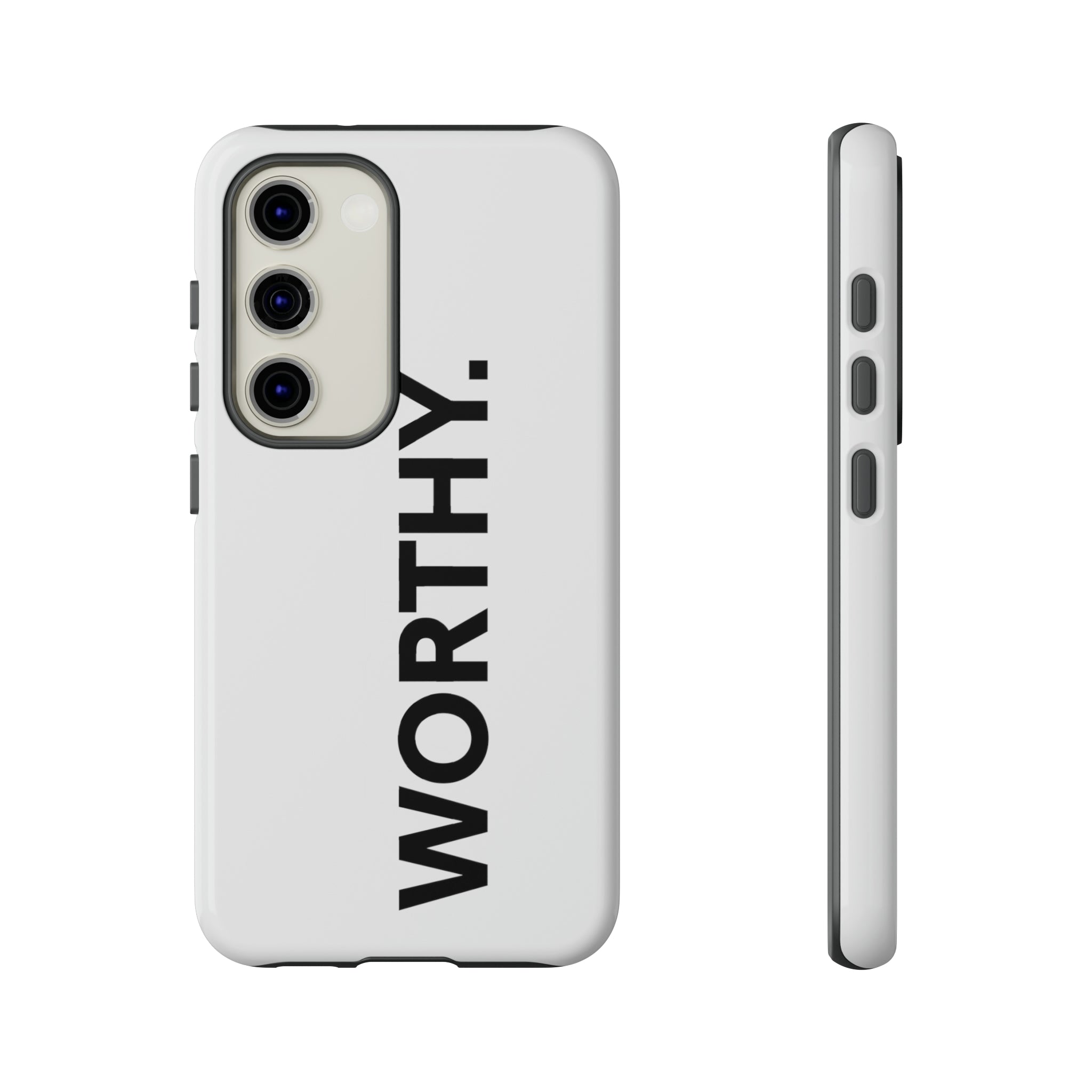 Pure White Phone Case For All - Your Faithful Treasure