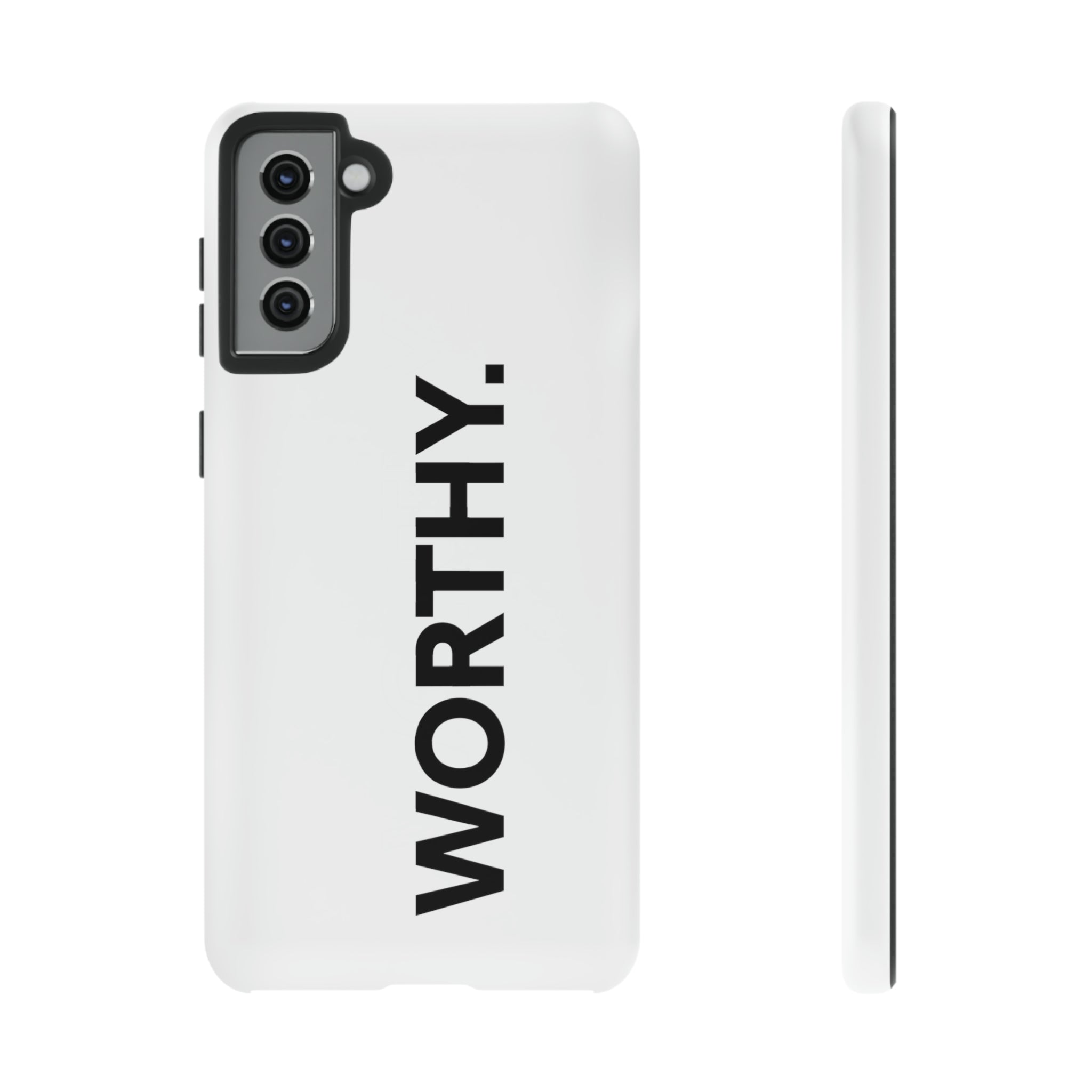 Pure White Phone Case For All - Your Faithful Treasure