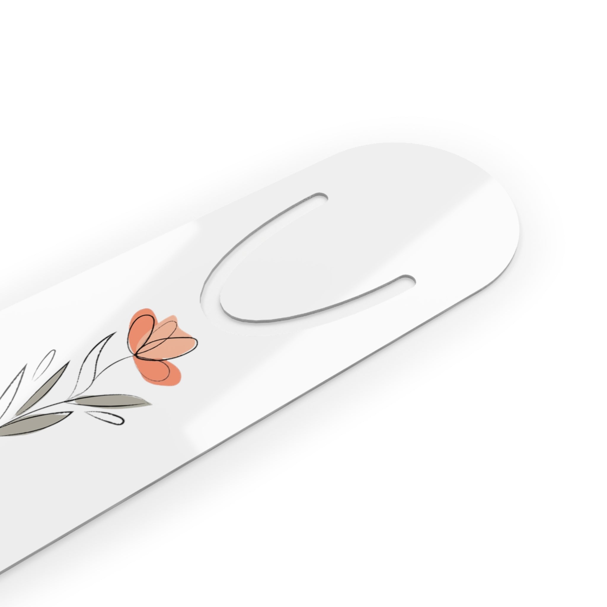 Purely White Worthy Bookmark