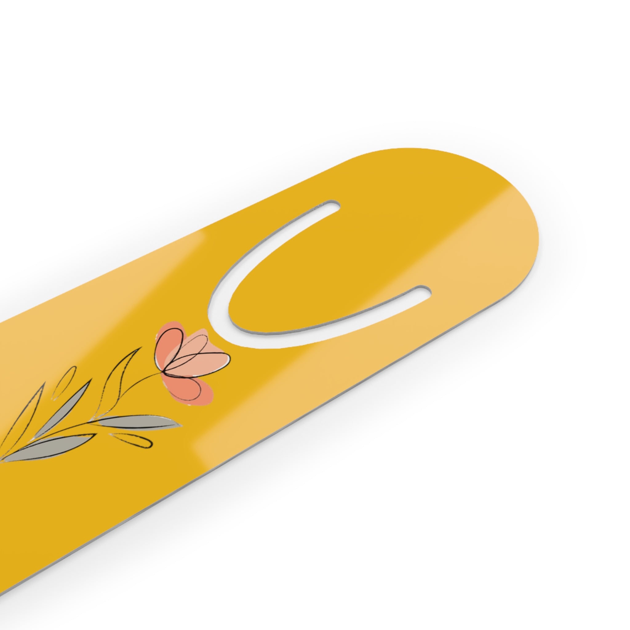 Sunshine Yellow & White Worthy Bookmark.