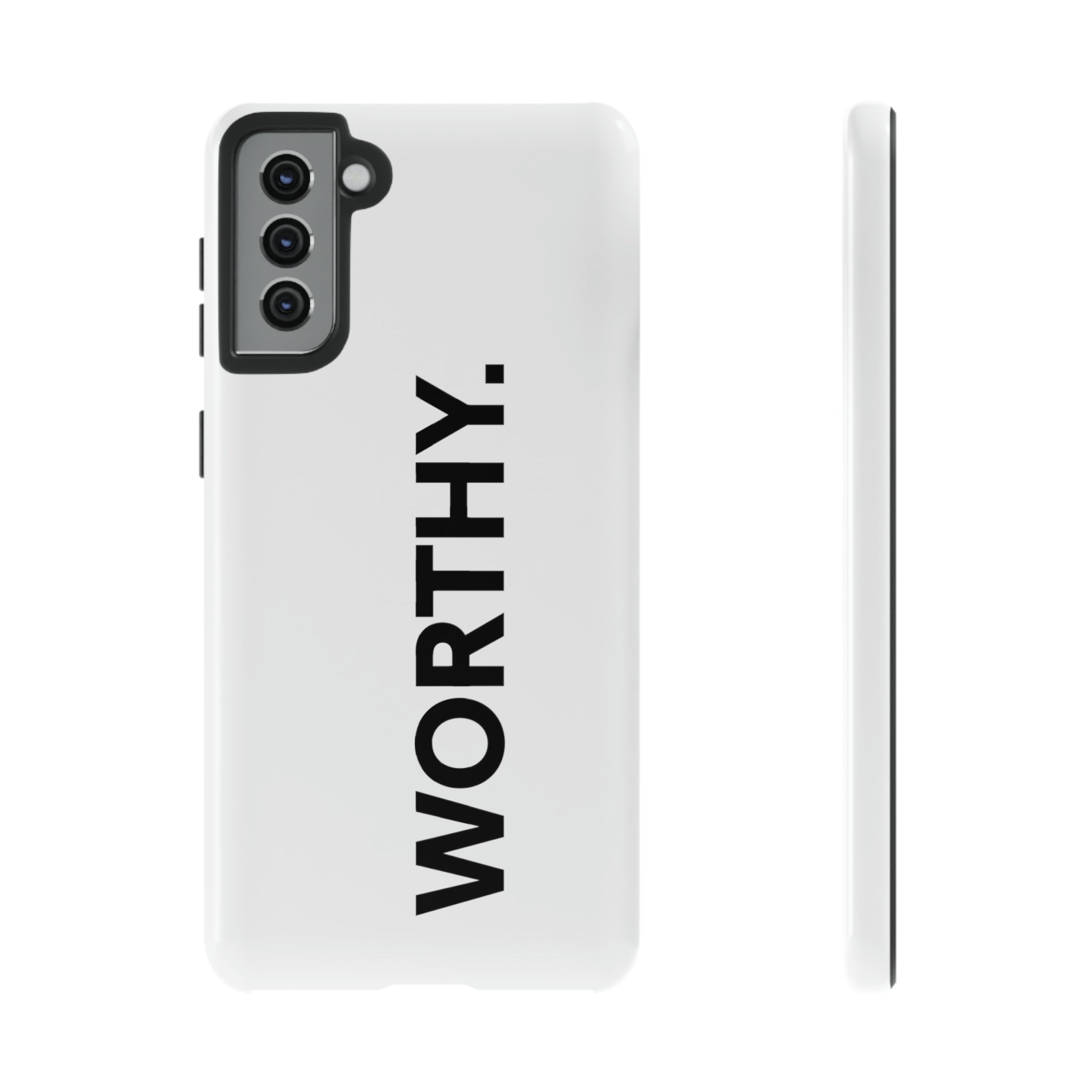 Pure White Phone Case For All - Your Faithful Treasure