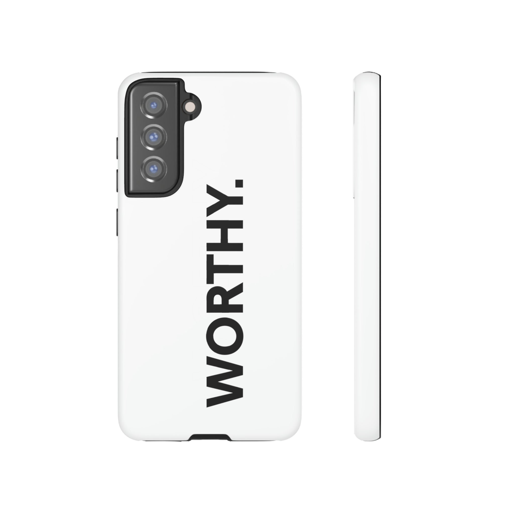 Pure White Phone Case For All - Your Faithful Treasure