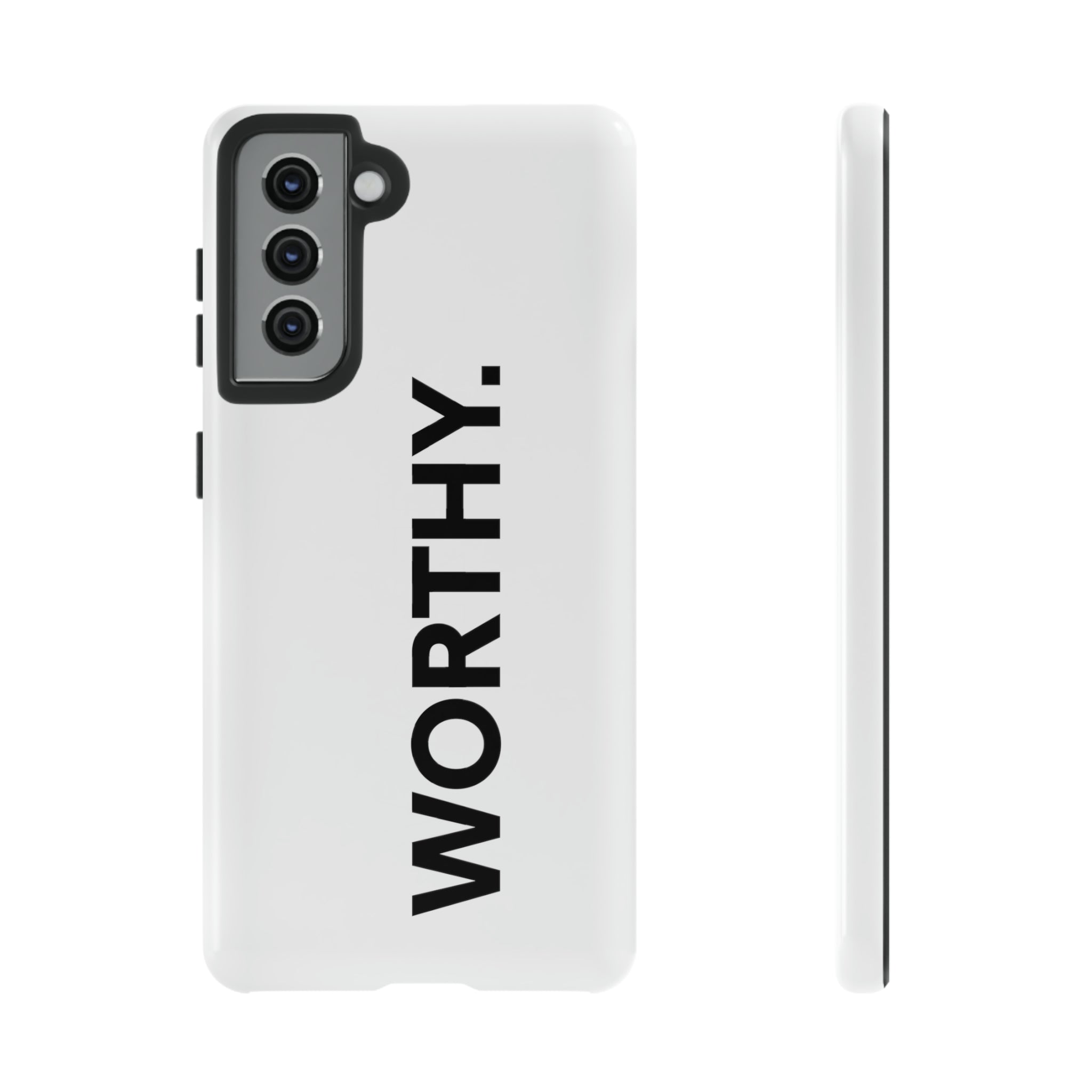 Pure White Phone Case For All - Your Faithful Treasure