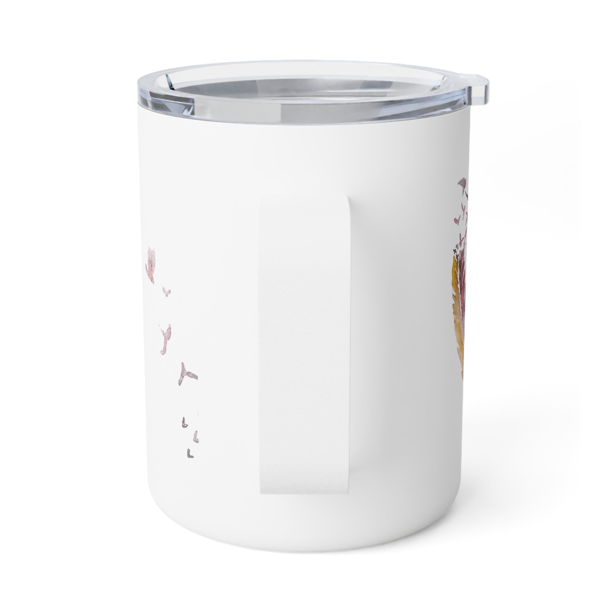 Loved & Covered Insulated Black and White Coffee Mug - Your Faithful Treasure