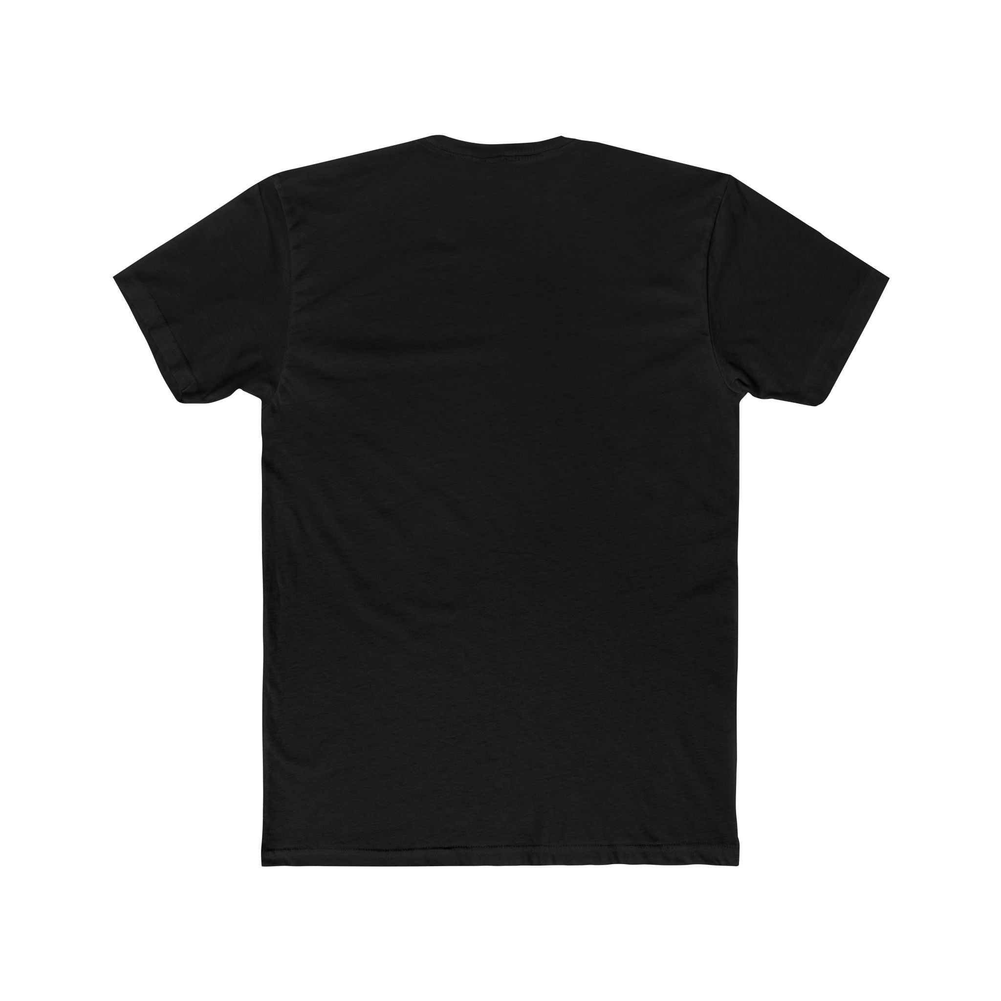 Men's Worthy Cotton Black T-Shirt