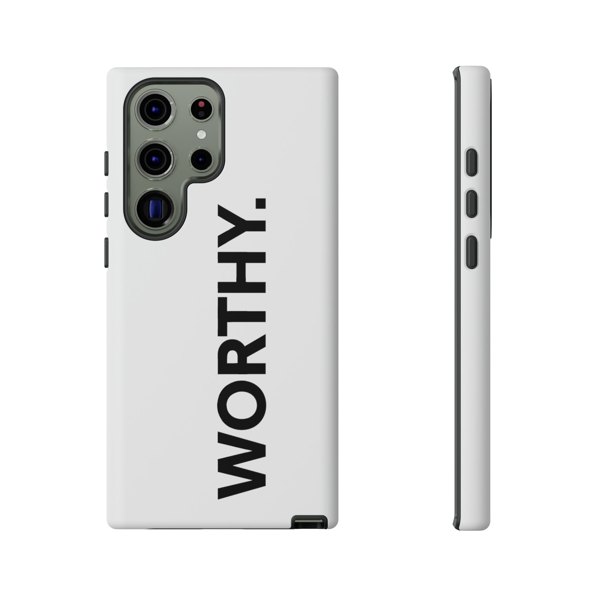 Pure White Phone Case For All - Your Faithful Treasure