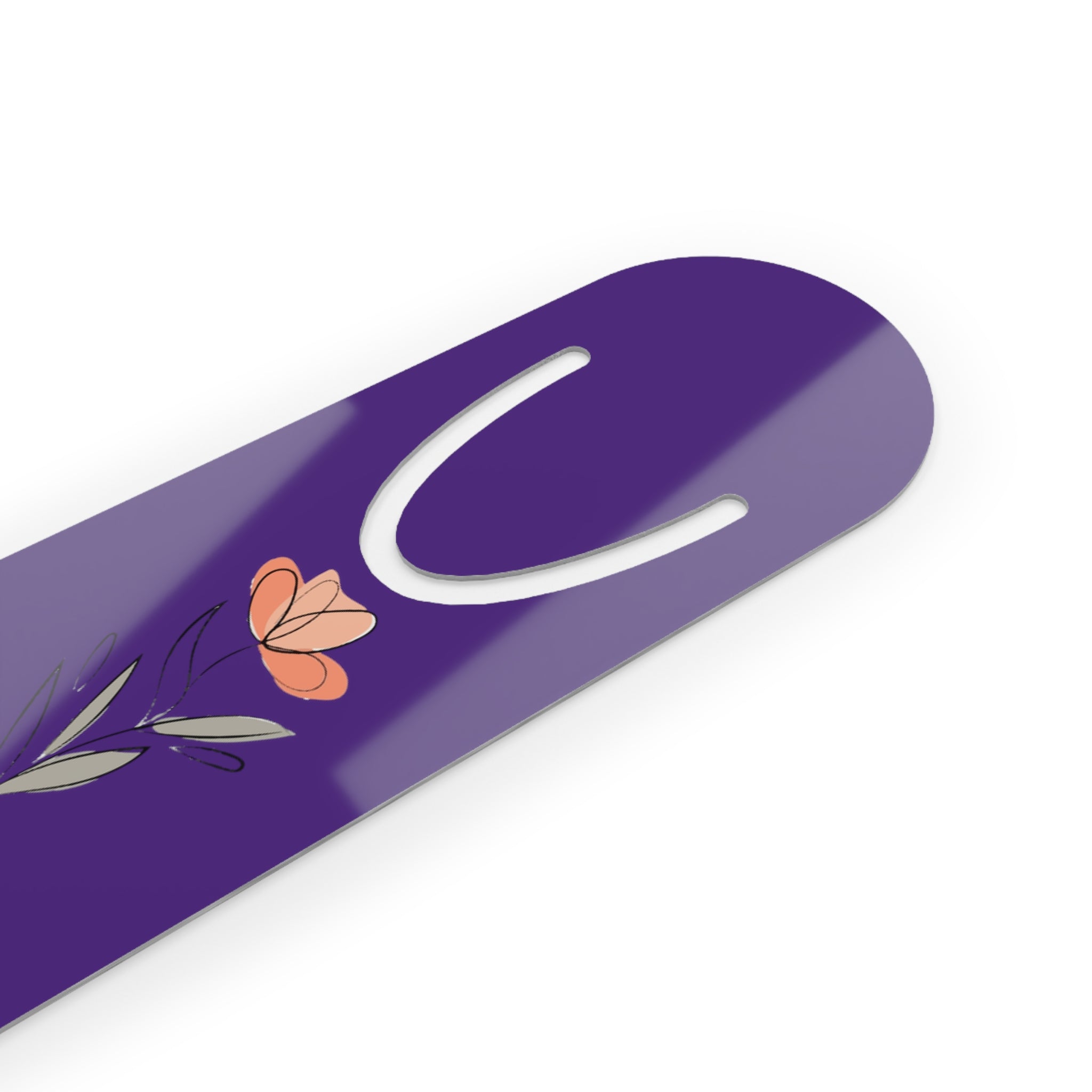 Beautiful Purple Worthy Bookmark.