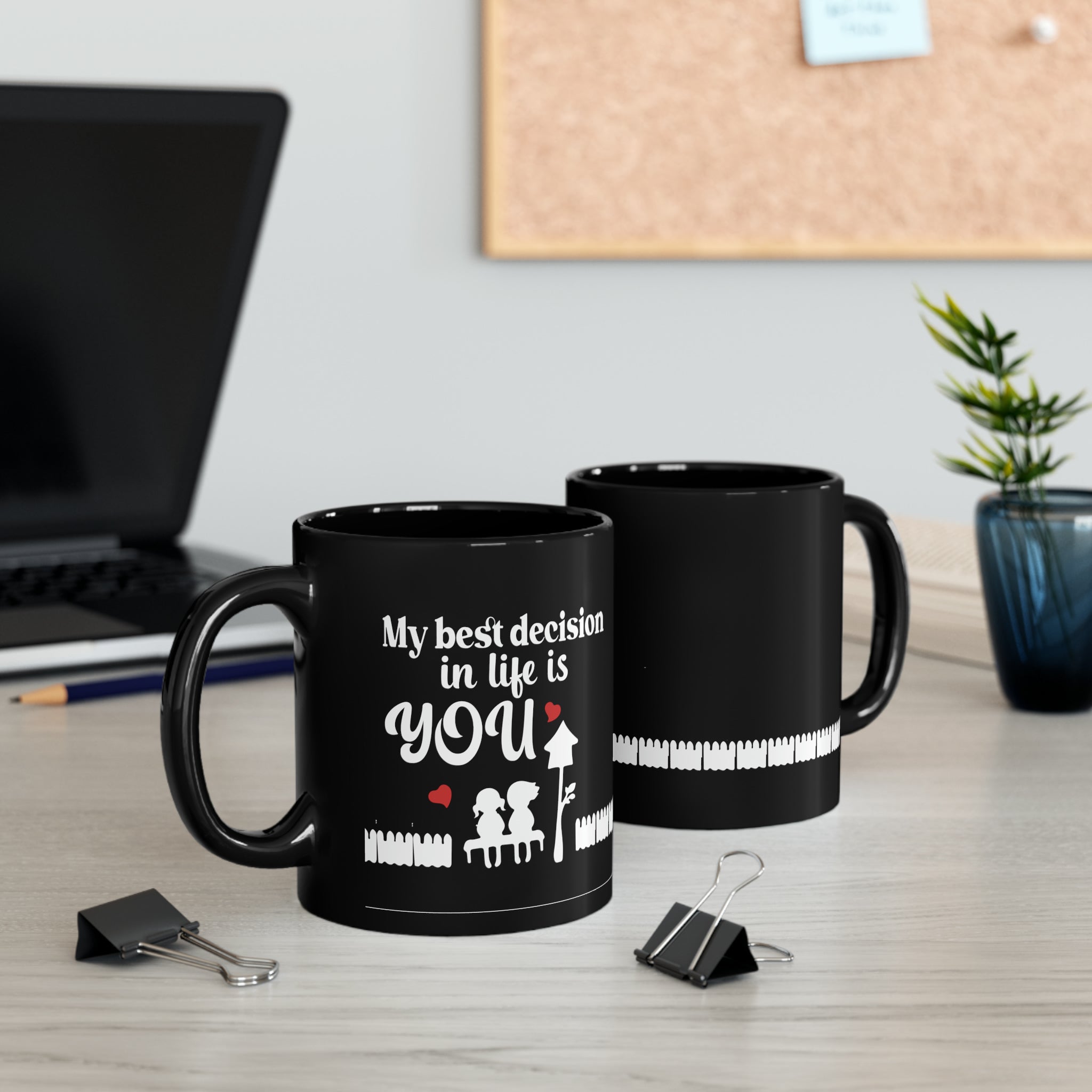 It’s All About You Black Mug For Couples - Your Faithful Treasure