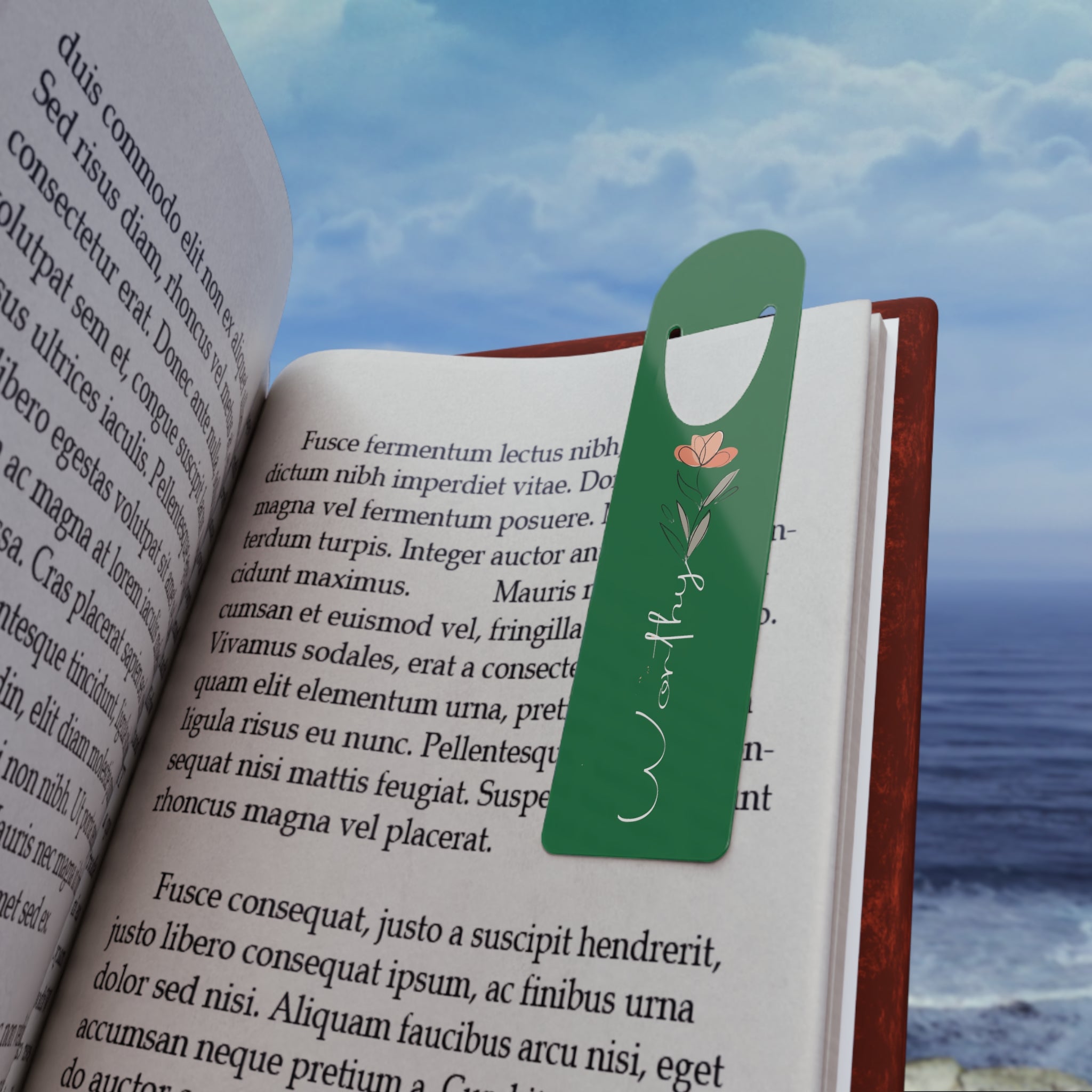 Green Bookmark.