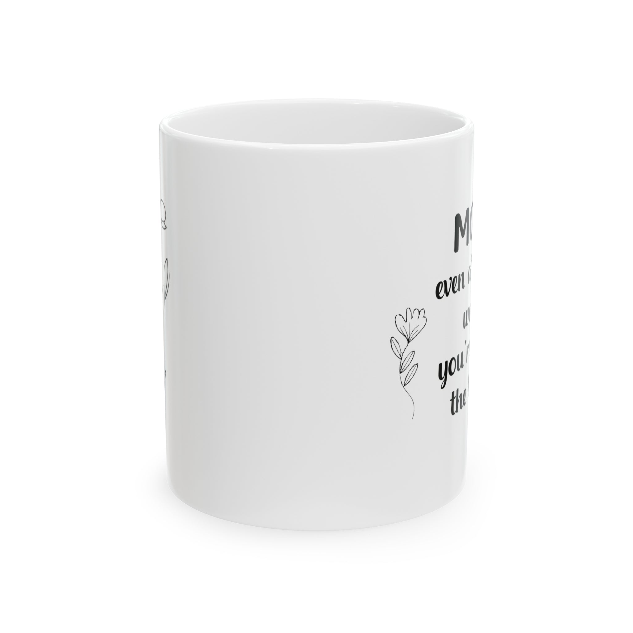 Best Mom Ever White Mug - Your Faithful Treasure