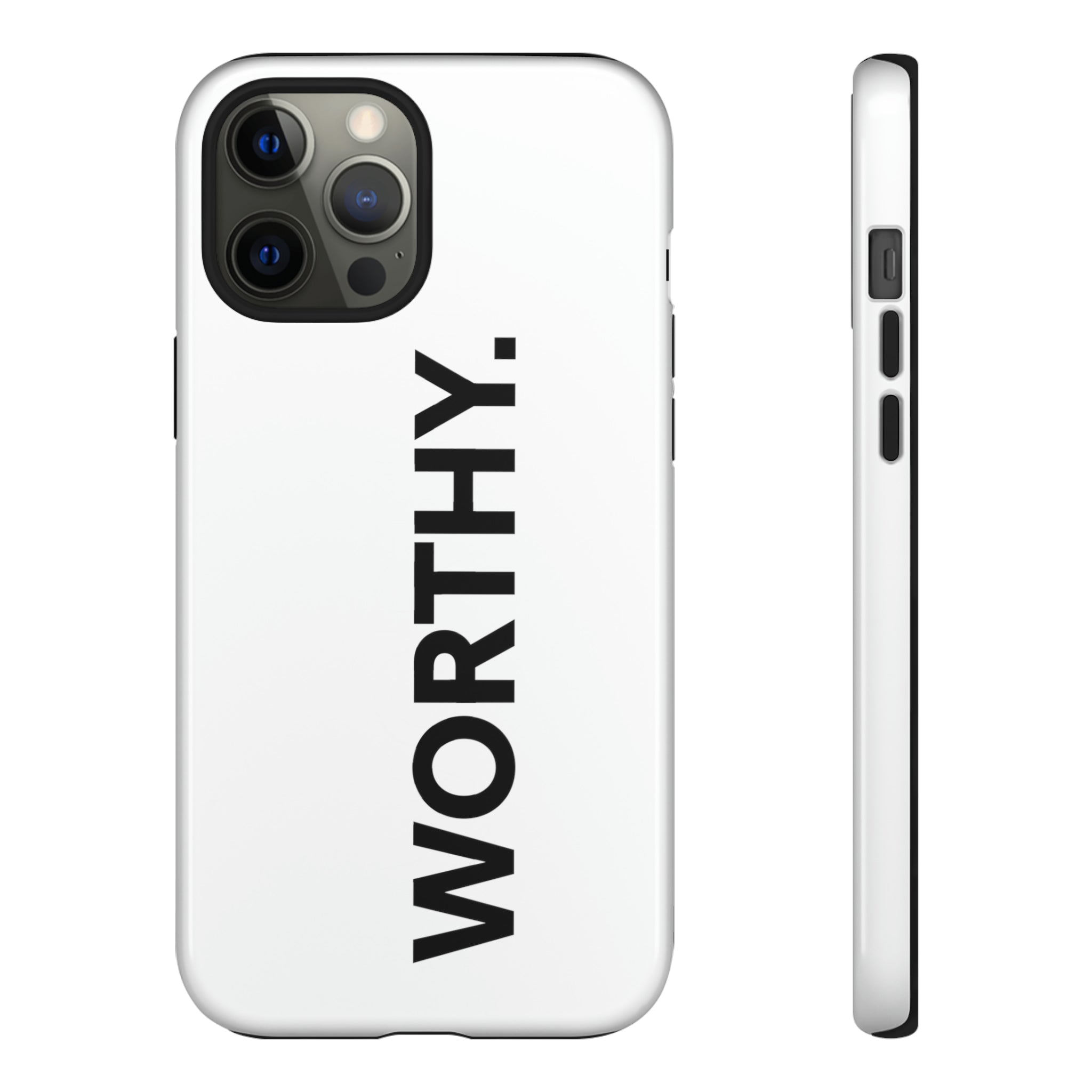 Pure White Phone Case For All - Your Faithful Treasure