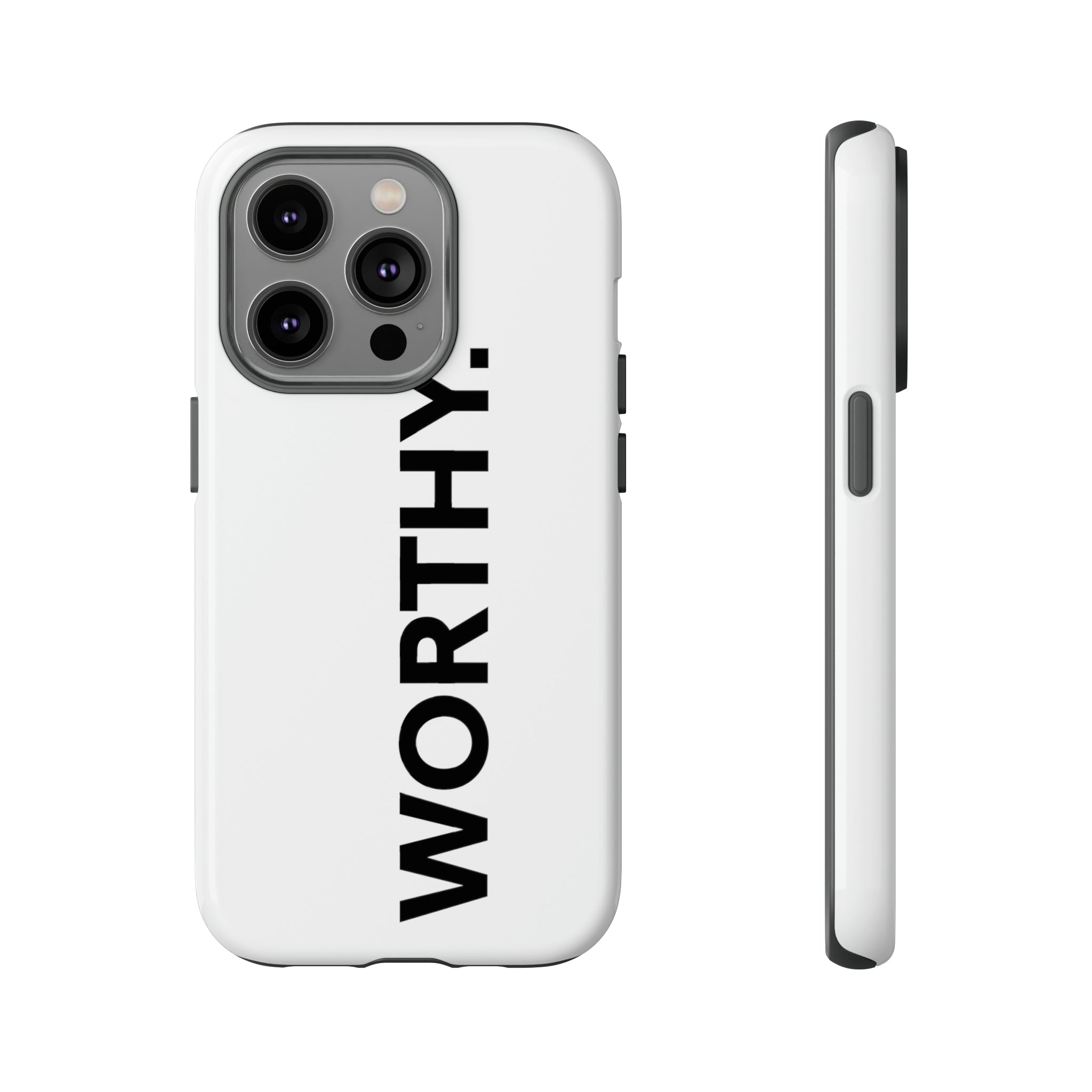 Pure White Phone Case For All - Your Faithful Treasure