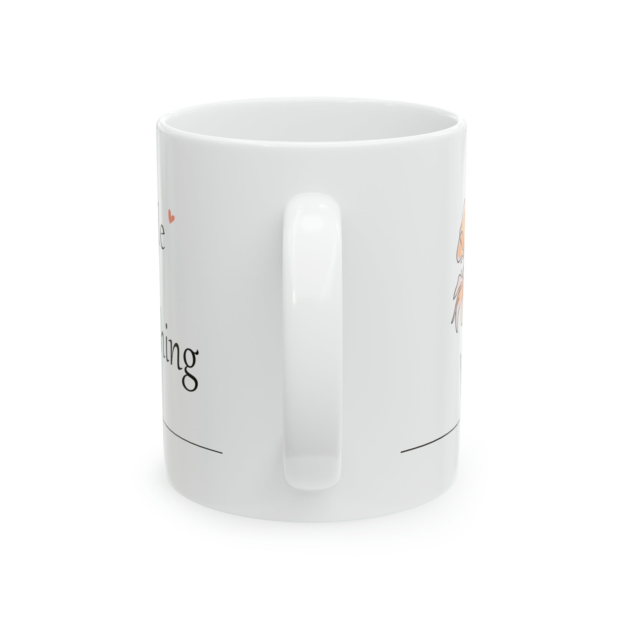 Single & Flourishing White Mug - Your Faithful Treasure